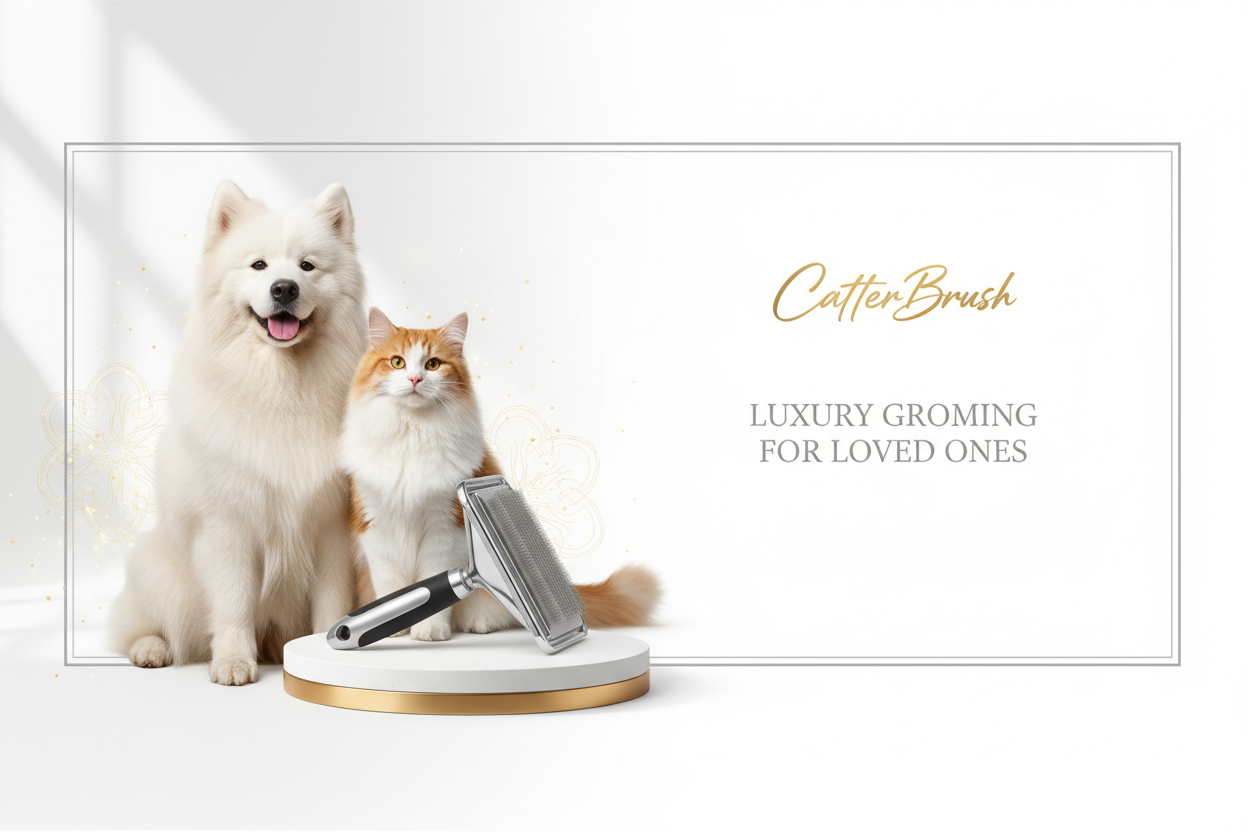 Banner chó và mèo CatterBrush